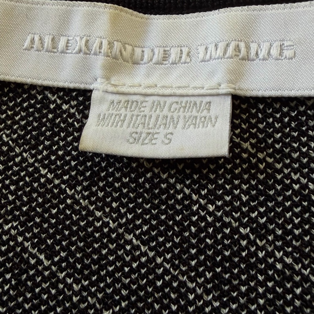 Alexander Wang diagonal striped bodycon midi dress Size Small - Picture 6 of 7